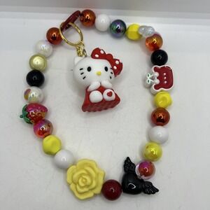 Handmade‎ Hello Kitty Keychain Backpack Charms
